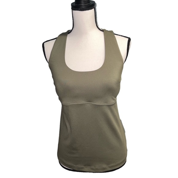 *Athleta- Olive green tank top - Picture 1 of 6